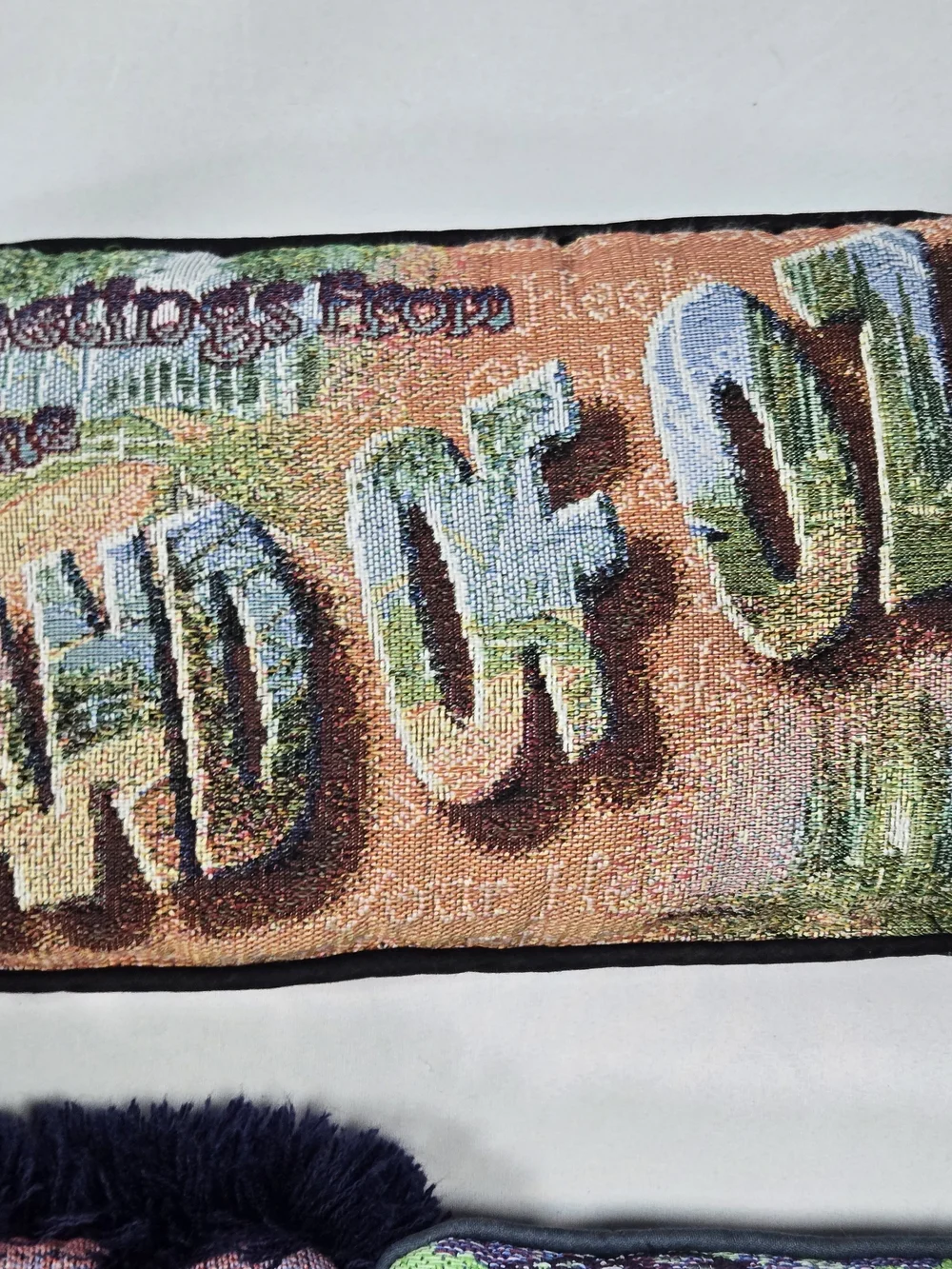 Wizard Of Oz Tapestry Pillow Set (5) Witch Dorothy Scarecrow Tin Man  Kansas KS